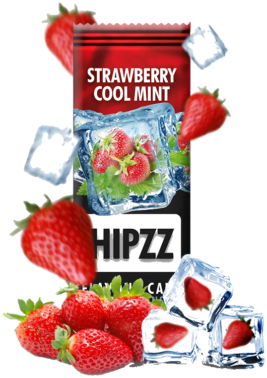 Полуниця з м'ятою